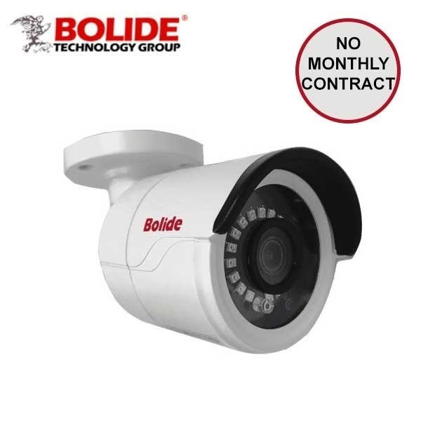 Bolide H.265 5MP 3.6mm Fixed Lens IP66 IR Bullet Camera, POE, 12VDC, IR Up to 75ft, NDAA Compliant BOL-BN8035-NDAA